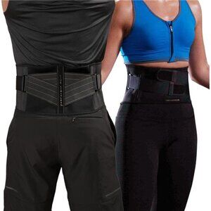 Copper Fit Adjustable Rapid Relief Back Brace with Hot/Cold Therapy, Lower Back